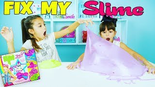 FIX MY SLIME with JoJo Siwa Slime Kit - Bad Slime Swap