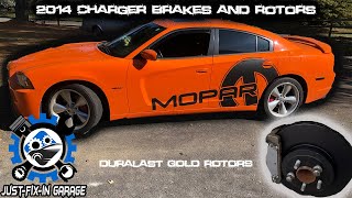 BRAKE NOISE UNBEARABLE - 2014 Dodge Charger RT Front and Rear Pads and Rotors Replacement