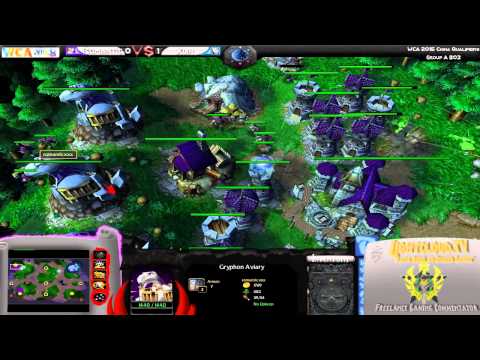 Romantic (HU) VS Xun (UD) - WC3 G2 - WCA 2015 Group A