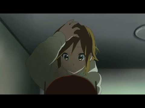 Ritsu tries new hairstyle 【K-ON!】