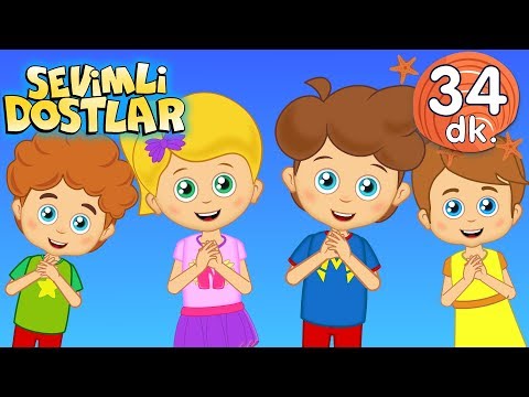 Haydi Bir Alkış 👏 Sevimli Dostlar Bebek Şarkıları 2019 | Adisebaba TV Kids Songs and Nursery Rhymes
