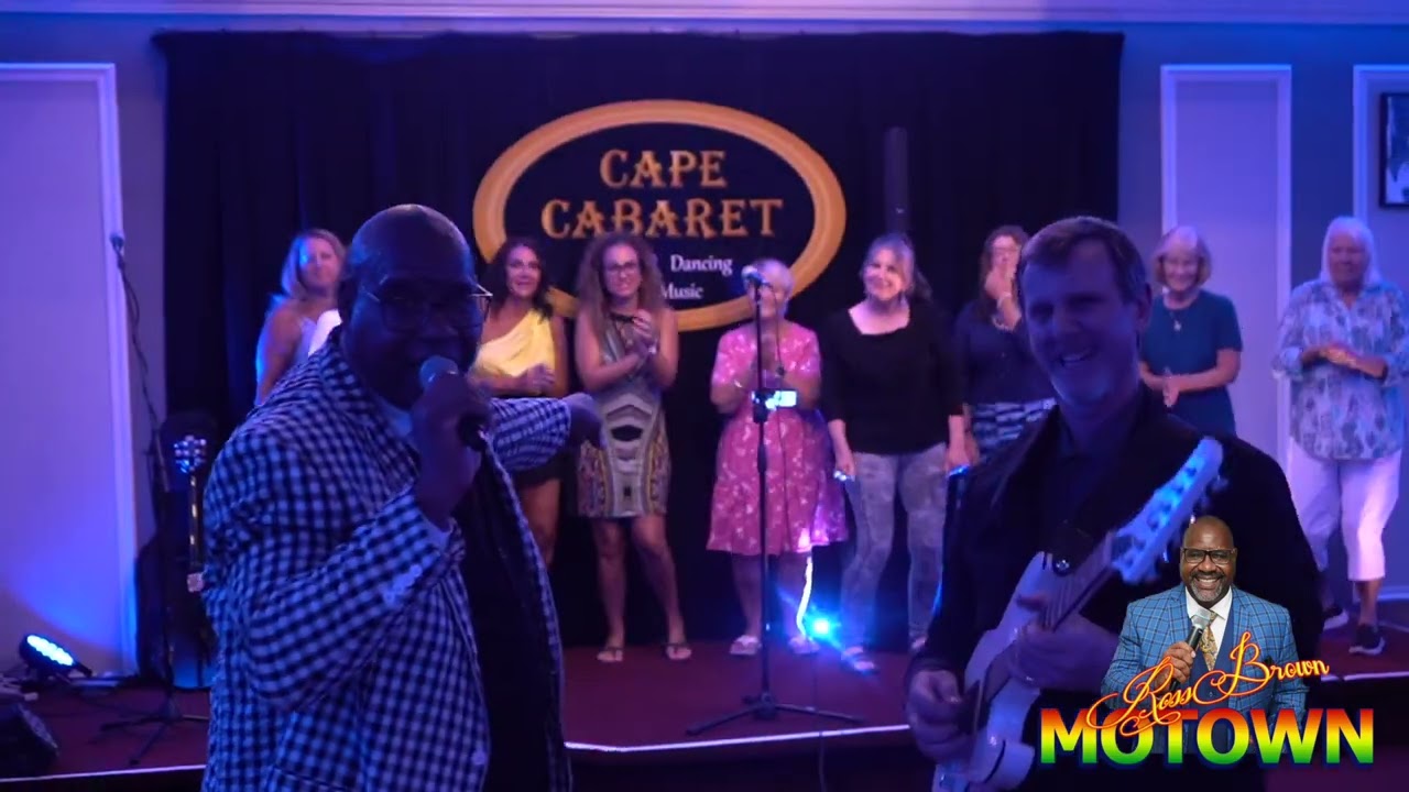 Motown Ross Brown LIVE! at Cape Cabaret Dinner Theater in Cape Coral, Florida ~ Partial Set List