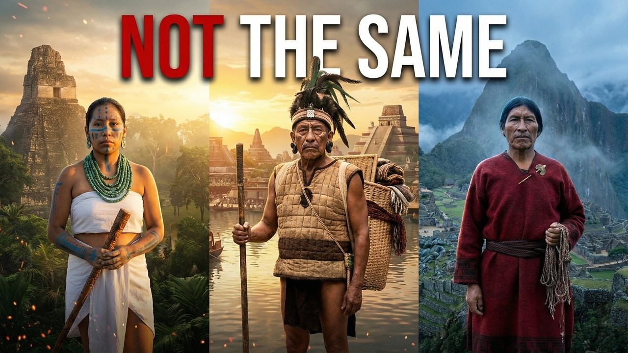 Maya vs Aztecs vs Incas | The Differences That Changed History