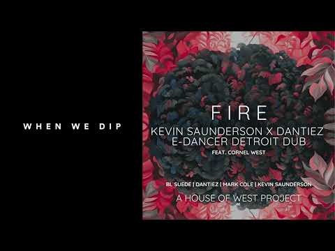 Premiere: BL SUEDE, Mark Cole - Fire (E-Dancer, Kevin Saunderson Detroit Dub) [Purple Love Records]
