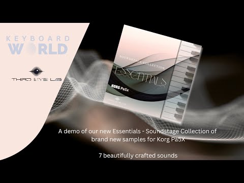 Korg Pa5x - New sounds - Soundstage Collection - Essentials