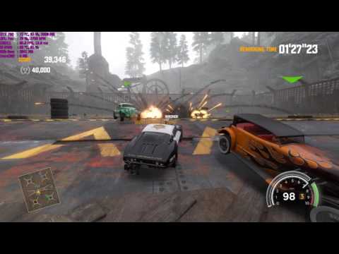 FlatOut 4: Total Insanity [FlatOut Mode] Playthrough Part 23 - "Deathmatch - Forest Arena"