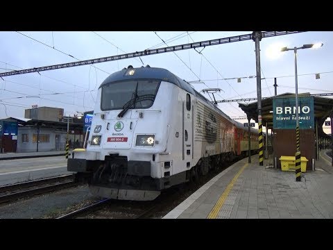 EC 276 Metropolitan - odjezd Brno hl.n. 9.1.2018