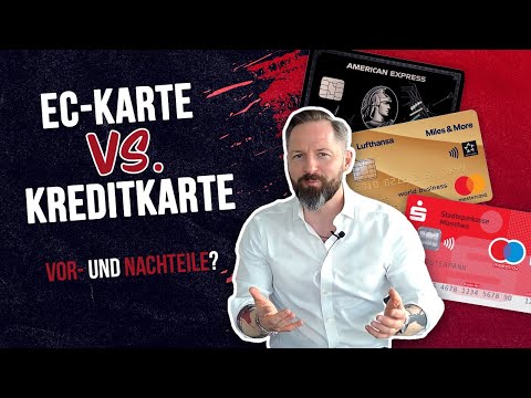 EC card or credit card – which is better?