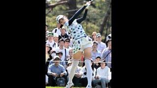 “ツヨカワ女子プロ”三浦桃香、豪快ショットにファン釘付け　イーブンパーで折り返し　......