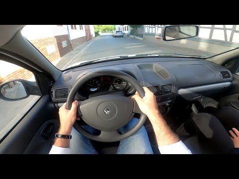 2010 Renault Clio II [1.2 - 58 HP] 0-100 Acceleration | POV Test Drive | On-Board CAM