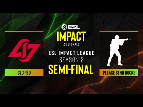 CLG Red vs. Please Send Bocks - Map 1 [Dust2] - ESL Impact League Season 2 - NA - Semi-final