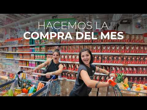 HAGO LA COMPRA DEL MES CON MI HERMANA *vlog*