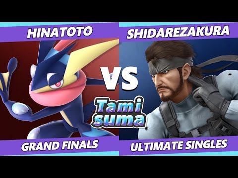 TAMISUMA 172 GRAND FINALS - Hinatoto (Greninja, Palutena) Vs. Shidarezakura (Snake) Smash Ultimate