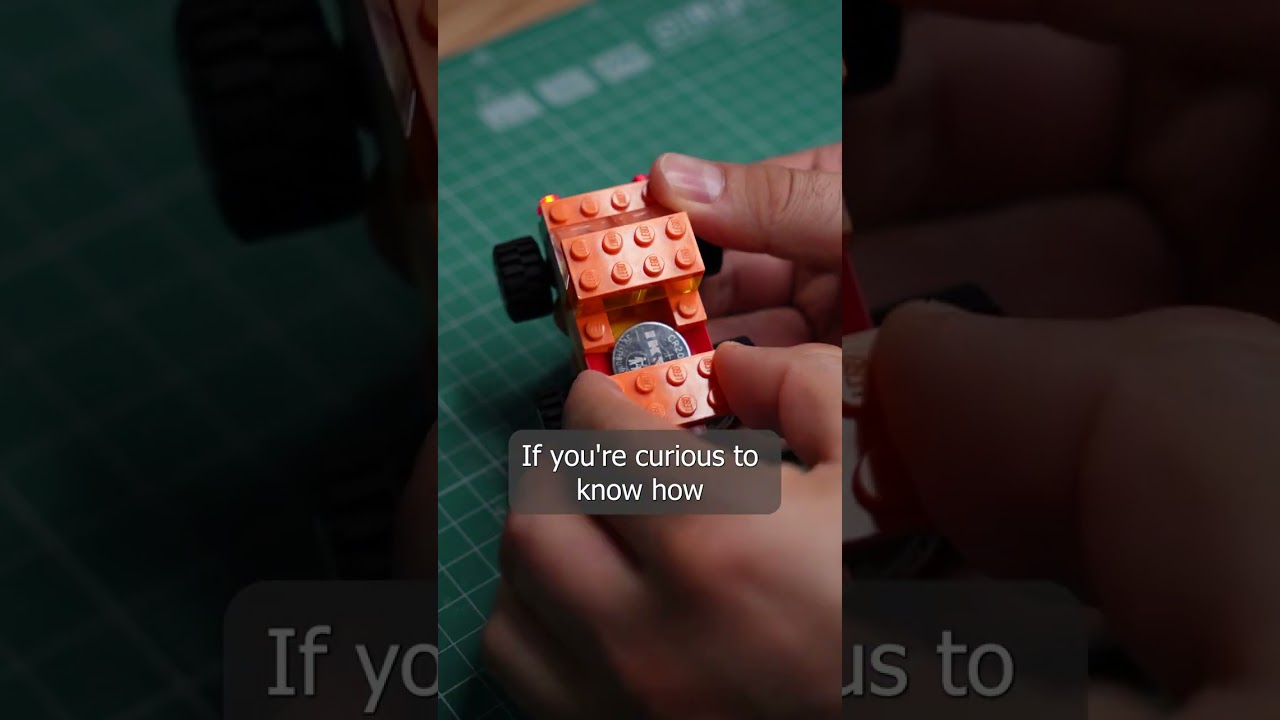 More LEDs for my LEGO car!