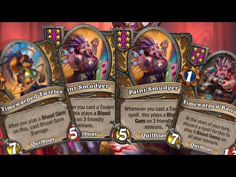 What a Quillboar High Roll! | Hearthstone Battlegrounds