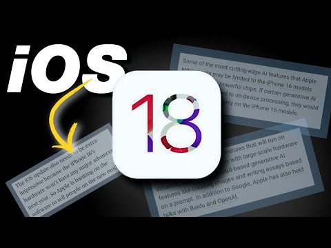ios 18 New Features (Hindi)|💫 ios 18 Release date