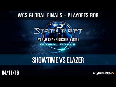 ShoWTimE vs Elazer PvZ - WCS Global Finals 2016 - RO8 - StarCraft II