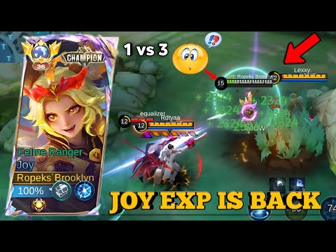 INSANE JOY EXP LANE OUTPLAY EVERYONE 🤯 | SOLO CARRY GAMEPLAY
