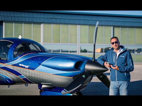 Diamond DA50 RG Walkaround with Chief Pilot Martin Scherrer