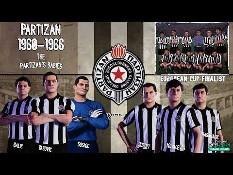 PES 2021: Partizan Belgrade 1960-1966 | European Cup Finalist *Paypal request*
