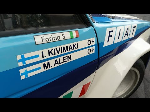 Fiat 131 Abarth M.Alen - I.Kiwimaki Ex Works Vs New Rally : A Sound Battle!
