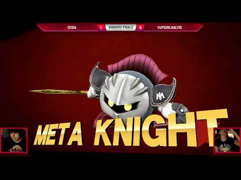 VS Weekly 5/10/18 - Winners Finals - D2da (Meta Knight) vs 1UpGirlXaltis (Rosalina) - Smash 4