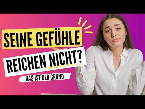 Er sagt, seine Gefühle reichen nicht – aber warum fühlt es sich wie eine Beziehung an?
