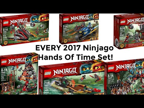 All Lego Ninjago Season 7 Hands of Time Sets!