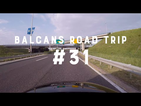 Balkans Road Trip. #31 Plitvice Lakes National Park to Zagreb [Croatia. Drivelapse]
