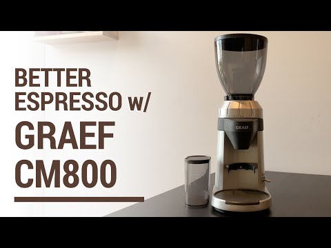 Grind better for espresso | GRAEF CM800