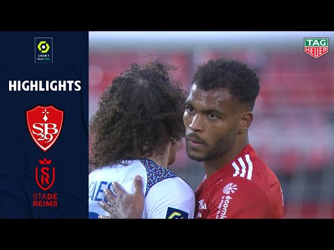 STADE BRESTOIS 29 - STADE DE REIMS (2 - 1) - Highlights - (SB29 - SdR) / 2020-2021