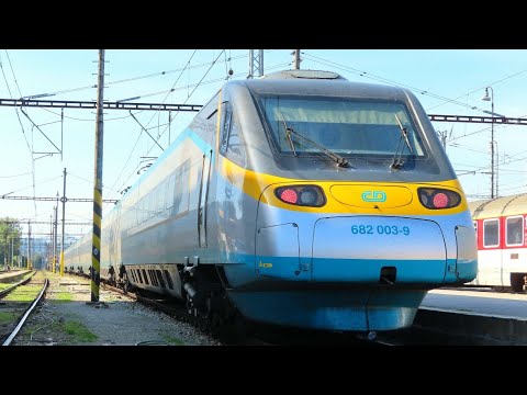 Slovakia vlaky v stanici Poprad Tatry,Zilina