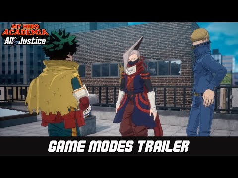 MY HERO ACADEMIA: All’s Justice | Game Modes Trailer
