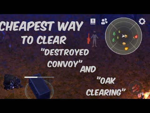 Cheapest way to clear destroyed convoy and oak clearing | ldoe