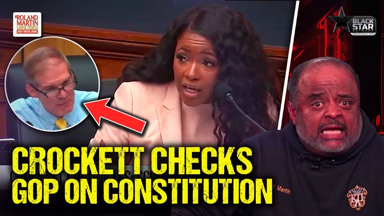 Jasmine Crockett SCHOOLS Constitutionally Clueless GOP on Due Process
