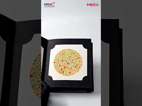 Ishihara colour vision test book