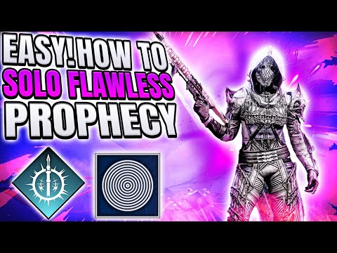 How to EASILY Solo Flawless Prophecy - Arc 3.0 Hunter [Destiny 2]