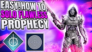 How to EASILY Solo Flawless Prophecy - Arc 3.0 Hunter [Destiny 2]