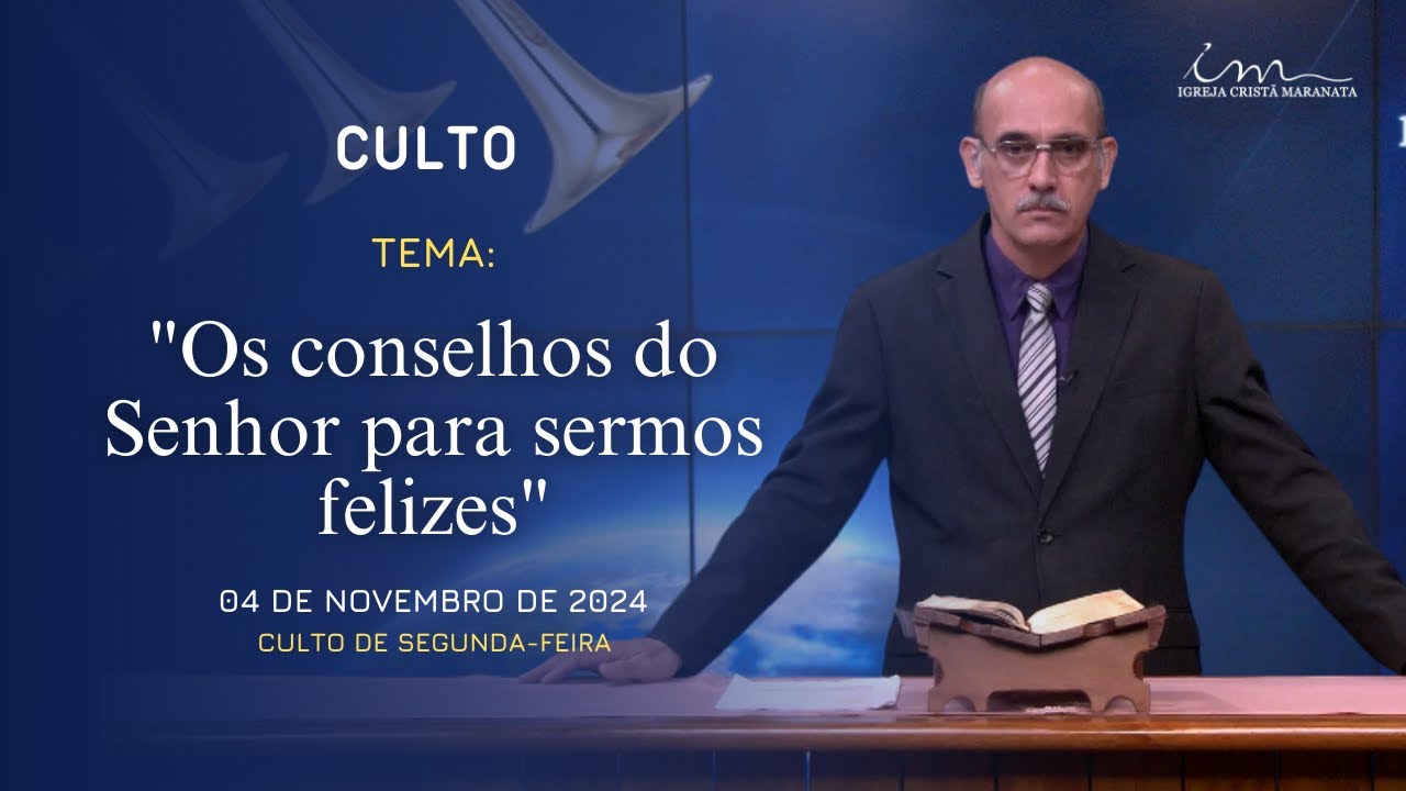 11/04/2024 - [WORSHIP 8PM] - ICM - Theme: "The Lord's advice for us to be happy" - Monday