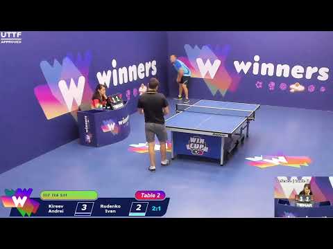 WINners CUP table 2  10.10 Kireev Andrei - Rudenko Ivan  12:00