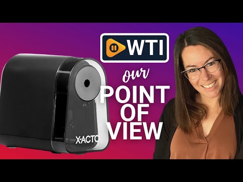 X-ACTO Pencil Sharpener - WTI product video review