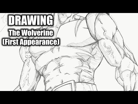 Wolverine (First Appearance) - Drawing