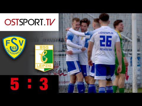 Torspektakel und MEGA-Aufholjagd: Luckenwalde - Chemie Leipzig 5:3 | Regionalliga Nordost