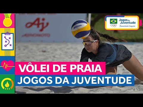 JOGOS DA JUVENTUDE 2023 - Vôlei de Praia - AO VIVO