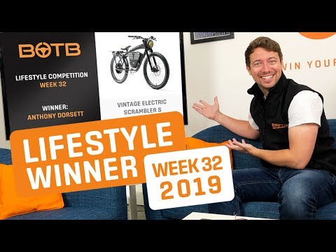 BOTB Lifestyle Competition! Anthony Dorsett – Vintage Electric Scrambler S – Week 32 2019