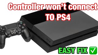 PS4 Controller won’t connect to PS4 - How To Fix! HOW TO CONNECT PS4 CONTROLLER TO PS4 (WORKS 100%)