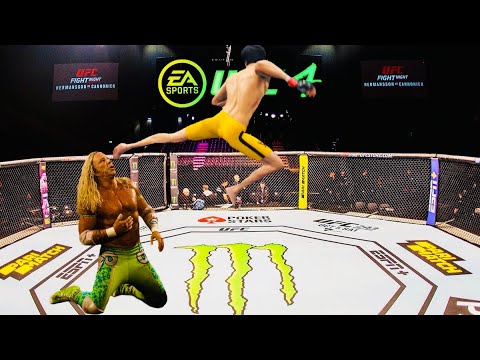 PS5 | Bruce Lee vs. Wrestler Mickey (EA Sports UFC 4) 🎮