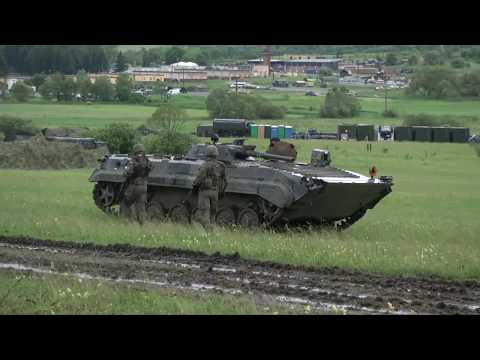 NOBLE JUMP 17 - Polish and Romanian Army conduct mechanized training