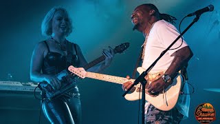 Samantha Fish with Eric Gales perform Shake Em on Down at the Shawnee Cave Revival 7-17-21