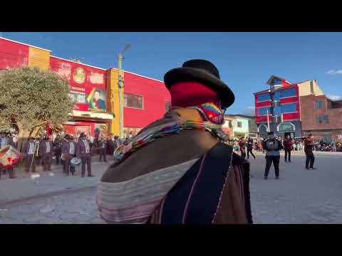 Morenada residentes de Santiago de machaca 2025